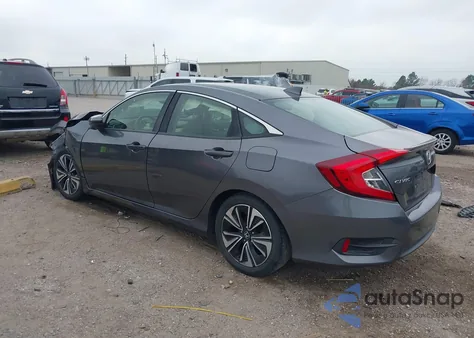 2018 Honda Civic Ex-T from USA, damaged, VIN JHMFC1F38JX030475